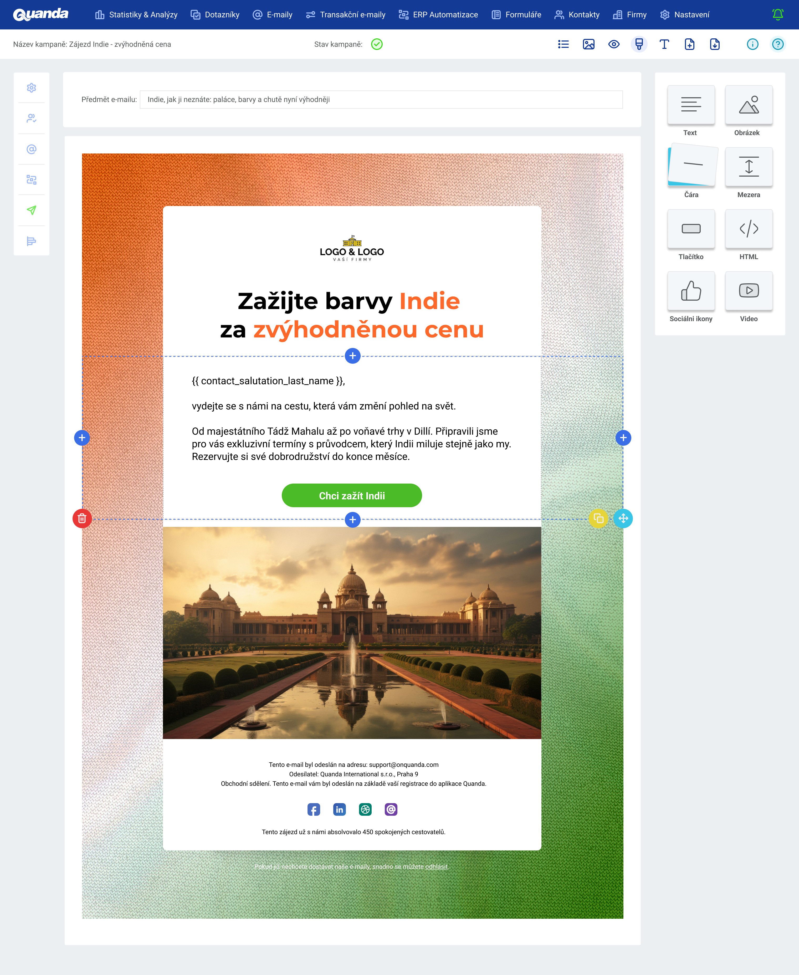 E-mail kampaně