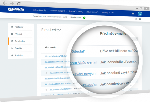 E-mail marketing | E-mailový seriál