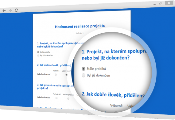 Online dotazníky | Hodnocení výrobků a služeb